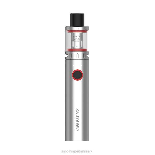 SMOK vape pen v2 sæt rustfri NT6X281 SMOK Vape Danmark