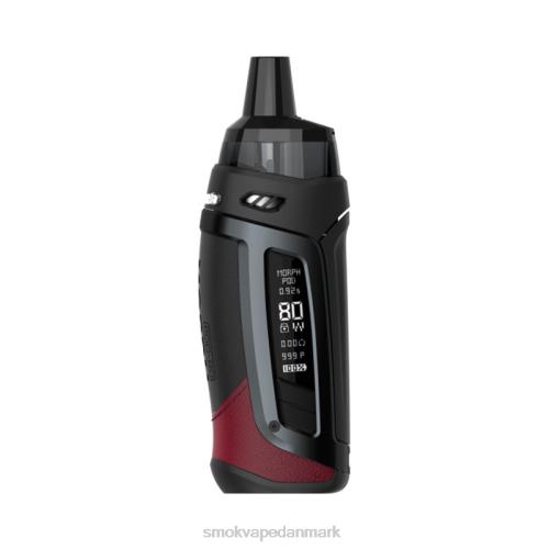 SMOK Morph s pod-80 sæt sort rød NT6X155 SMOK Vape Mod Danmark