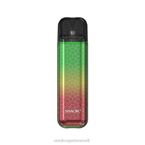 SMOK NOVO 2s sæt rasta grøn rustning NT6X135 SMOK Vape Mod Danmark